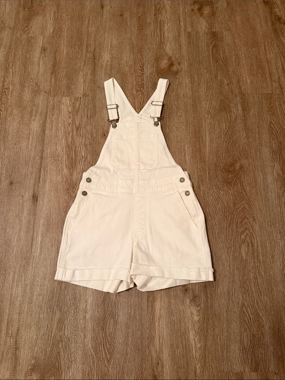 Hollister High Rise Vintage Short Overalls